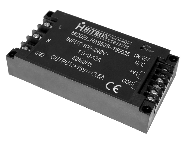Chassis Mount AC-DC  Encapsulated Power Supplies for ITE and Industrial Applications